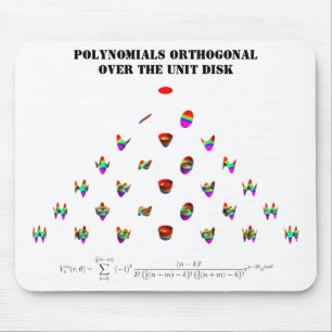 Mousepad: Zernike pyramid Mouse Pad