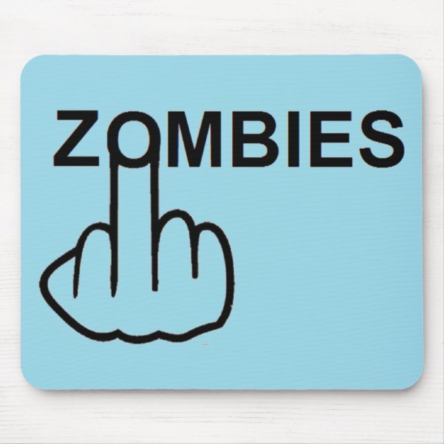 Mousepad Zombies Flip (Front)