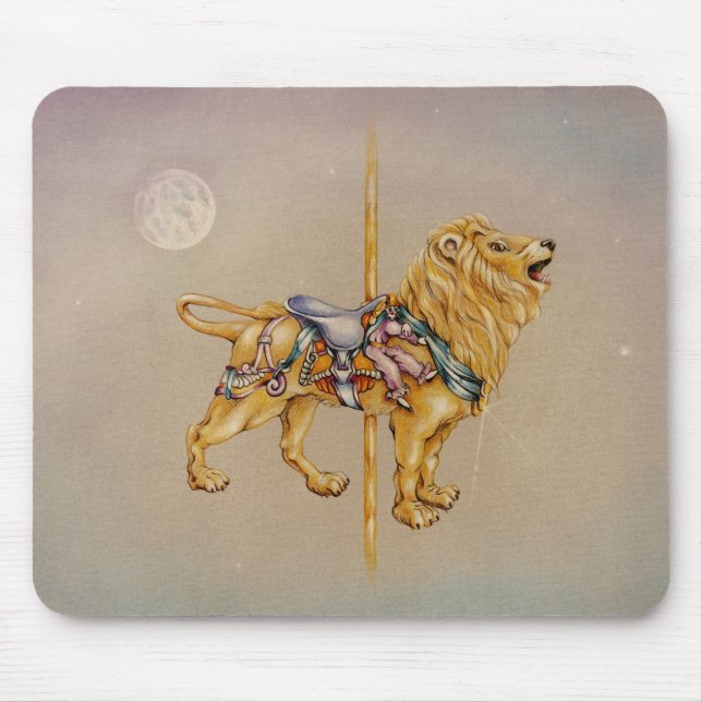 Mousepads - Carousel Lion (Front)