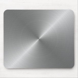 Mousepads with silver metallic texture