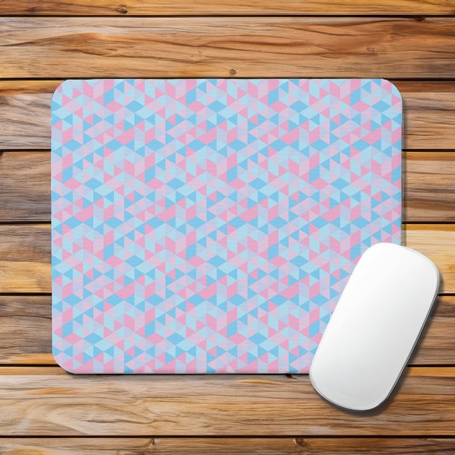  Mousepat pastel color geometric pattern Mouse Pad (Creator Uploaded)