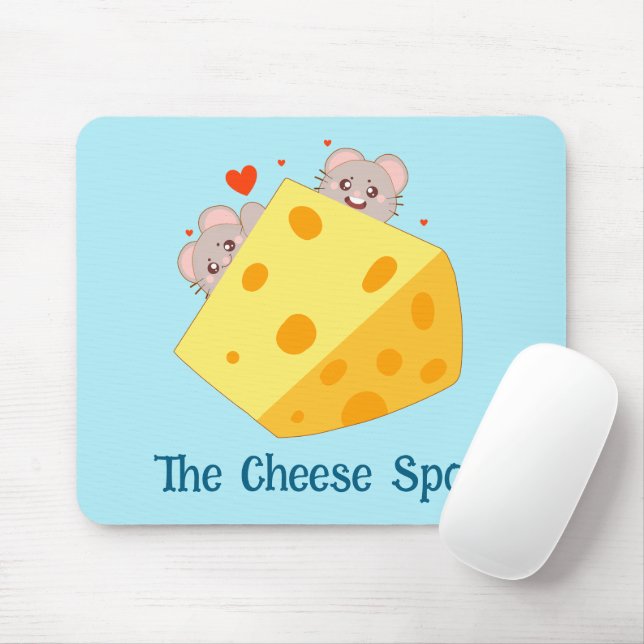 Mouses And Cheese  Mouse Pad (With Mouse)