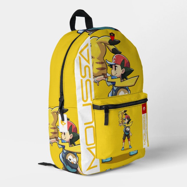 MOUSSA Print Cut Sew Bag (Back Corner Left)