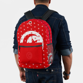 MOUSSA PRINTED BACKPACK
