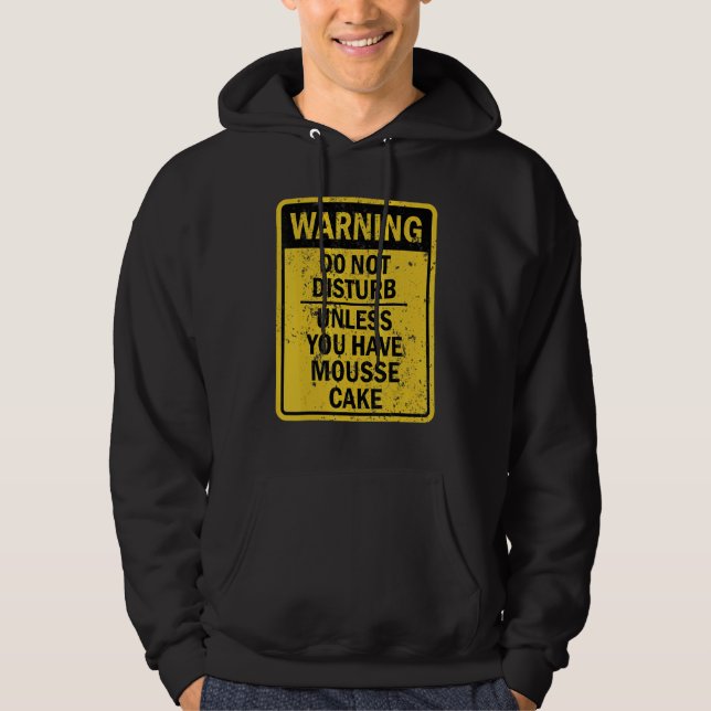 Mousse Cake Food Dessert Hoodie (Front)