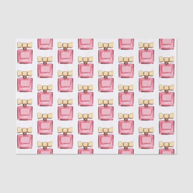 Mousseline Aquarelle Designer Parfum Papier Tissu Parfum (Recto)