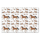 Cheval en papier de tissu décoratif
