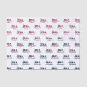 Mousseline Colorado State Pride Papier Tissu