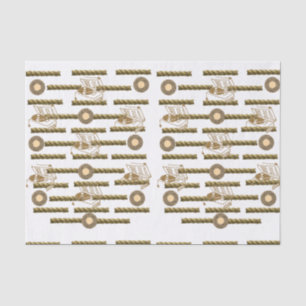 Mousseline Corde en papier de tissu décoratif