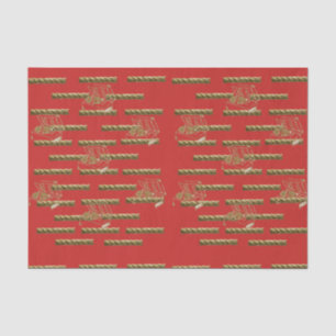 Mousseline Corde en papier de tissu décoratif