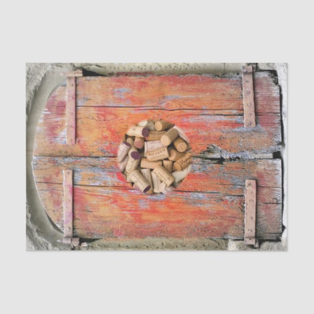 Mousseline Cornes en bois de papier tissu (Recto)