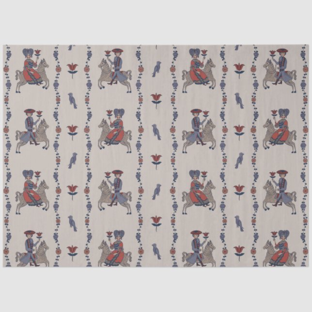 Mousseline Dala B - Papier Tissus (Recto)