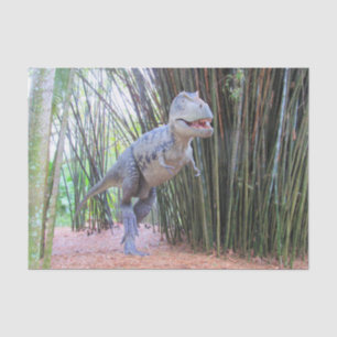 Mousseline Daspletosaur - Dinosaure Papier Tissu