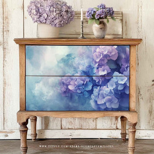 Mousseline Découpage papier Hydrangea