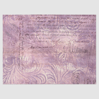 Mousseline Ephemera Lavendar Papier Series Design 17