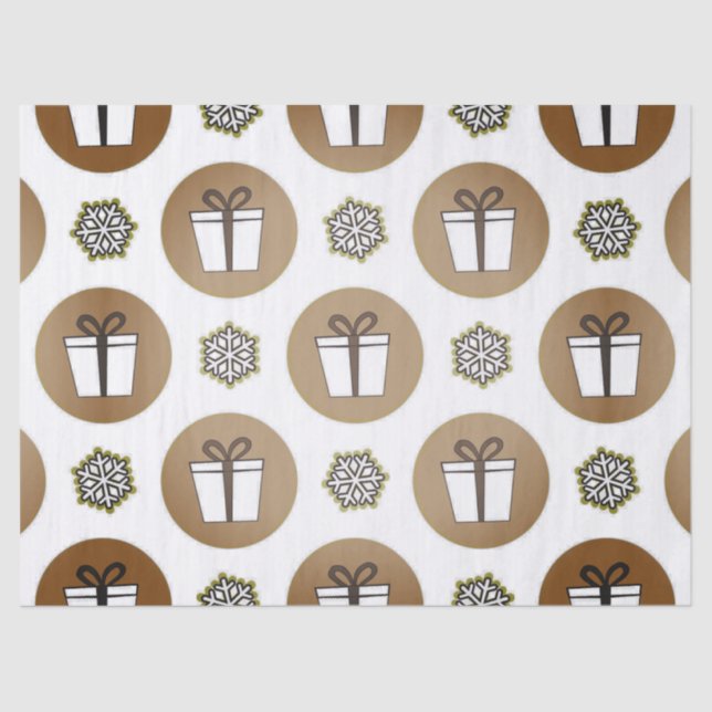 Mousseline fêtes papier tissu (Recto)