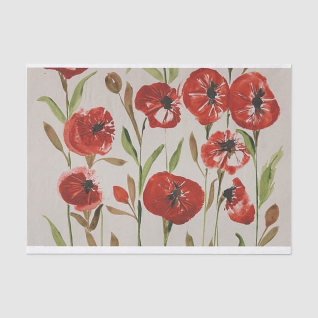 Mousseline Fleurs à tarte en papier tissu (Recto)