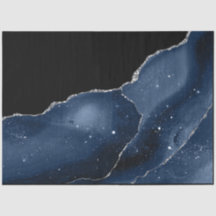 Galaxy Agate Series Design 21 Tissu Papier