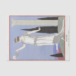 Mousseline George Barbier, Papier Tissu Art Déco