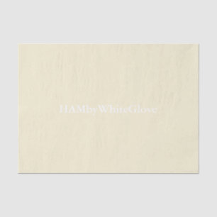 Mousseline HAMbyWG - Papier de tissus - crème douce
