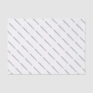 Mousseline HAMbyWG - Papier Tissu - Logo Signature