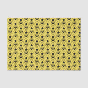 MOUSSELINE HEUREUX PAPIER DE TISSU DE MONSTRE