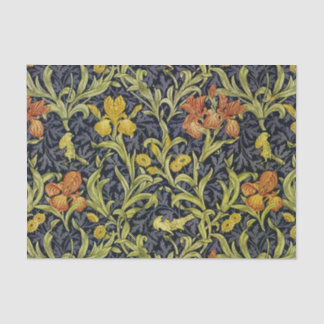 Mousseline Iris William Morris Motif Tissus Papier papier