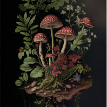 Le Papier Découpe en Grappe Cramoisi