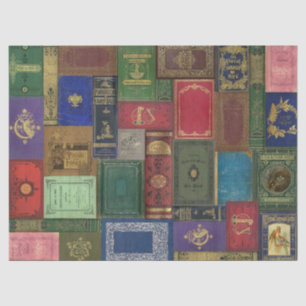 Mousseline Livre vintage Épines Papier Tissu