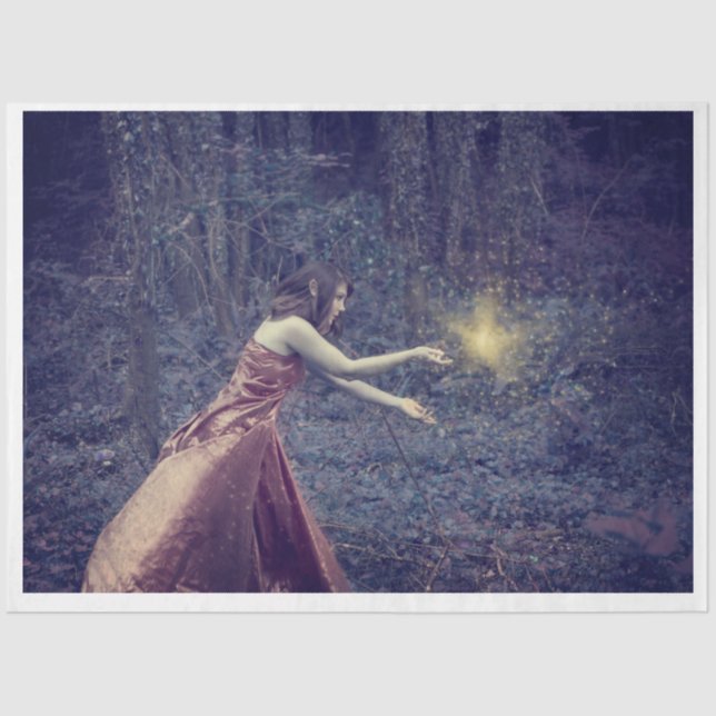 Mousseline Luminosité - Papier de papier de découpage (Recto)