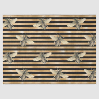 Mousseline Miel Bee Series Design 10 Tissu Papier