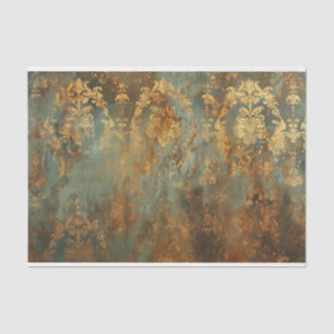 Mousseline Mobilier rustique Damask Découpage Papier Tissu