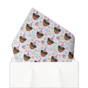 Mousseline Mouchoir en papier Rottweiler