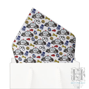 Mousseline Mouchoirs en papier de police