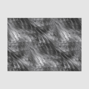 Mousseline nonpareil marble greyscale : papier de tissu