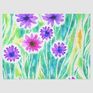 Mousseline Papier à papier Fleur