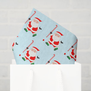 Mousseline Papier cadeau de Noël de hockey sur gazon