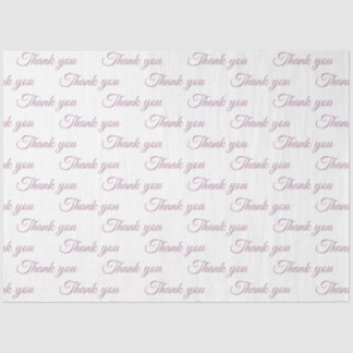 Mousseline Papier cadeau Merci