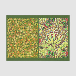 Mousseline Papier de découpage 10"x15" - William Morris 17