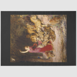 Mousseline Papier de découpage Aphrodite Girl & Animaux