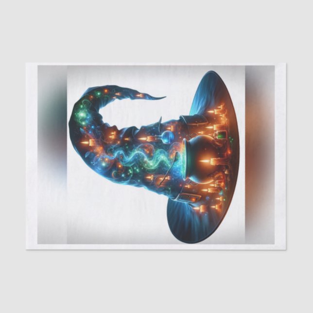 Mousseline Papier de découpage Casquette de l'Assistant Casqu (Recto)