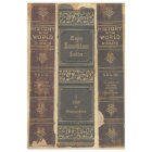 Papier de découpage de la colonne vertébrale