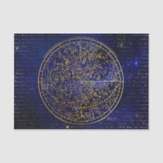 Mousseline Papier de découpage de la constellation