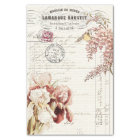 Papier de découpage de l'éphémère floral