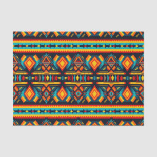 Mousseline Papier de découpage de l'harmonie aztèque