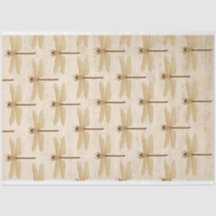 Papier de découpage de meubles de libellules