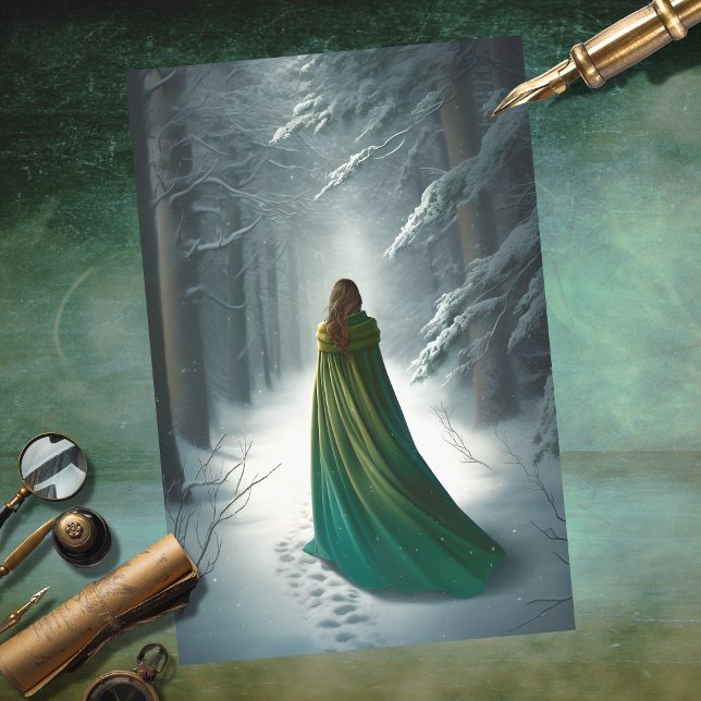 Mousseline Papier de découpage Girin Forest 4 (Créateur téléchargé)