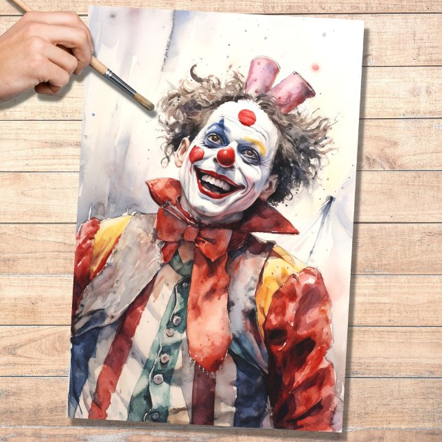 Mousseline Papier de découpage Joker 1 (Créateur téléchargé)