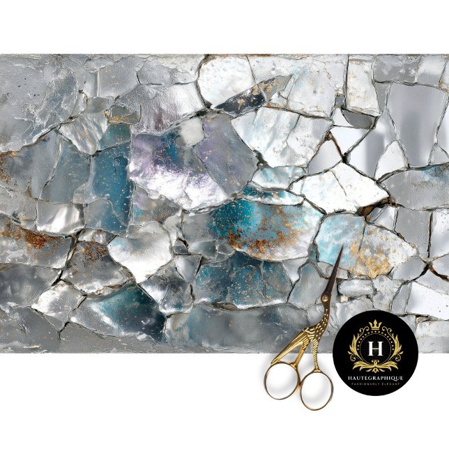 Mousseline Papier de découpage miroir à l'échelle de dragon r (Créateur téléchargé)