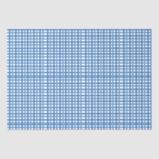 Mousseline Papier de fond bleu plat de base (Recto)